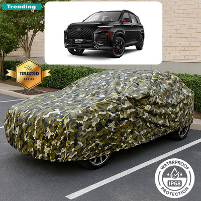 PAGORA Car Cover For MG Hector Plus (With Mirror Pockets)(Multicolor)