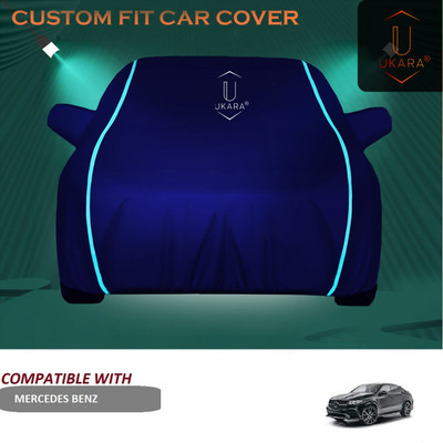 Ukara Car Cover For Mercedes Benz GLE (With Mirror Pockets)(Blue)