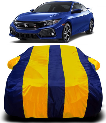 S Shine Max Car Cover For Honda Civic (With Mirror Pockets)(Multicolor)