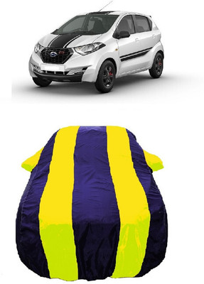 Wegather Car Cover For Datsun Redi GO Sport (With Mirror Pockets)(Yellow)