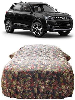 Wegather Car Cover For Mahindra XUV300 W6 AMT Diesel (With Mirror Pockets)(Multicolor)