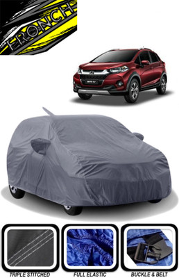 FRONCH Car Cover For Honda WRV, WRV Edge Edition i-DTEC S Diesel (With Mirror Pockets)(Grey)