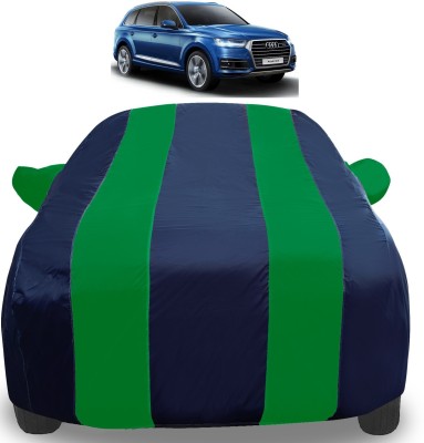 Auto Hub Car Cover For Audi Q7 (With Mirror Pockets)(Green)