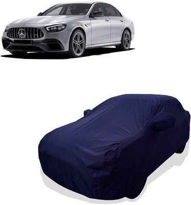 Tricway Car Cover For Mercedes Benz E-Class AMG E63 S Petrol (With Mirror Pockets)(Blue)