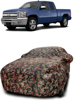 DIGGU Car Cover For Chevrolet Silverado 4.8L (With Mirror Pockets)(Multicolor)