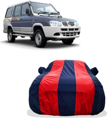 Tricway Car Cover For ICML Extreme Delite CRDFi 7Seater BSIV (With Mirror Pockets)(Red)