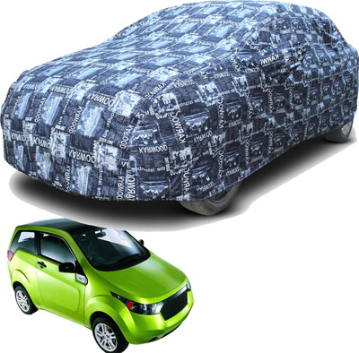 SS FOR YOUR SMART NEEDS Car Cover For Mahindra Reva (With Mirror Pockets)(Blue)