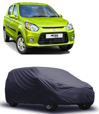ROYAL AUTO MART Car Cover For Maruti Suzuki Alto 800 (Without Mirror Pockets)(Grey)