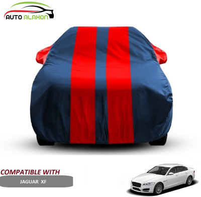 AUTO ALAXON Car Cover For Jaguar XF (With Mirror Pockets)(Blue, Red)