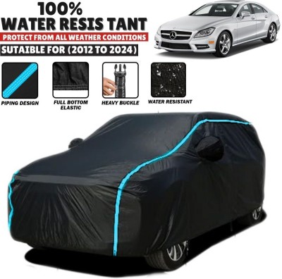 Mwiss Car Cover For Mercedes Benz CLS, CLS 250 CDI, CLS 300d Diesel, CLS-Class 250 CDI, CLS-Class 350 CDI (With Mirror Pockets)(Black, Blue, For 2010, 2011, 2012, 2013, 2014, 2015, 2016, 2017, 2018, 2019, 2020, 2021, 2022, 2023, 2024 Models)