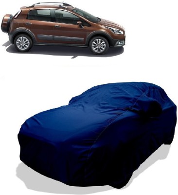 Coxtor Car Cover For Fiat Avventura 1.3D (With Mirror Pockets)(Green)