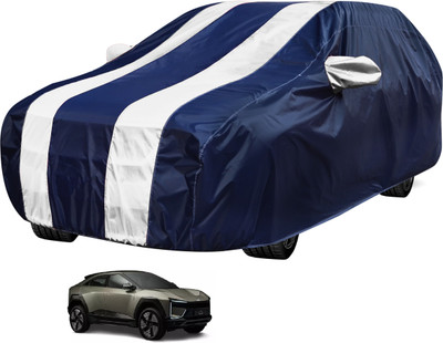 MOCKHE Car Cover For Mahindra Universal For Car (With Mirror Pockets)(White)