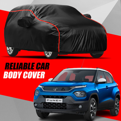 XOCAVO Car Cover For Tata Punch (With Mirror Pockets)(Multicolor)