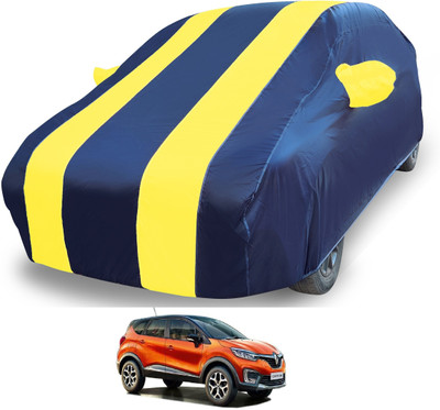 MOCKHE Car Cover For Renault Captur (With Mirror Pockets)(White)