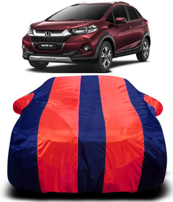 S Shine Max Car Cover For Honda WRV (With Mirror Pockets)(Multicolor)