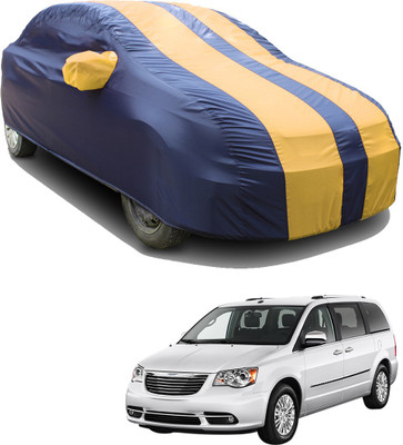 SS FOR YOUR SMART NEEDS Car Cover For Toyota Qualis (With Mirror Pockets)(Blue, Yellow)