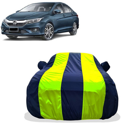 Tricway Car Cover For Honda City 1.3i (With Mirror Pockets)(Yellow)