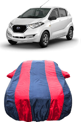 Wegather Car Cover For Datsun Redi GO T Option (With Mirror Pockets)(Red)