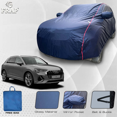 Frap Car Cover For Audi Q3 (With Mirror Pockets)(Blue, Red)