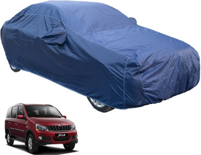 Auto Hub Car Cover For Mahindra Xylo (With Mirror Pockets)(Blue)
