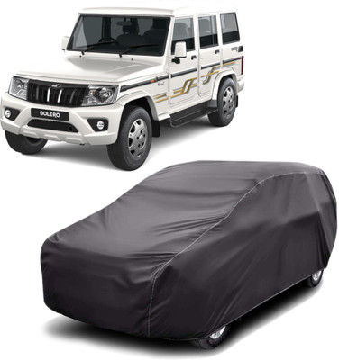 Proractive Car Cover For Mahindra Bolero (Without Mirror Pockets)(Grey)