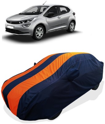 Coxtor Car Cover For Tata Altroz XT Diesel (With Mirror Pockets)(Orange)