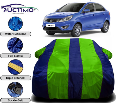 AUCTIMO Car Cover For Tata Zest (With Mirror Pockets)(Multicolor)