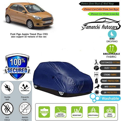 Tamanchi Autocare Car Cover For Ford Figo Aspire Trend Plus CNG(Blue)