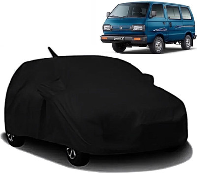 Swarish Car Cover For Maruti Suzuki Omni (With Mirror Pockets)(Black)