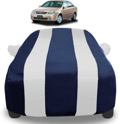 Auto Hub Car Cover For Chevrolet Optra (With Mirror Pockets)(Silver)