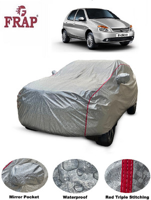 Frap Car Cover For Tata Indica (With Mirror Pockets)(Silver)
