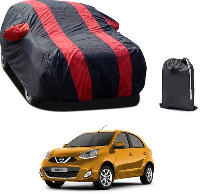 CODOKI Car Cover For Nissan Micra (With Mirror Pockets)(Red, For 2019, 2020, 2021, 2022, 2023 Models)