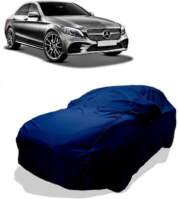Coxtor Car Cover For Mercedes Benz C-Class (With Mirror Pockets)(Green)