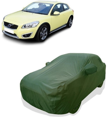 Tricway Car Cover For Volvo C30 1.6d D2 (With Mirror Pockets)(Green)