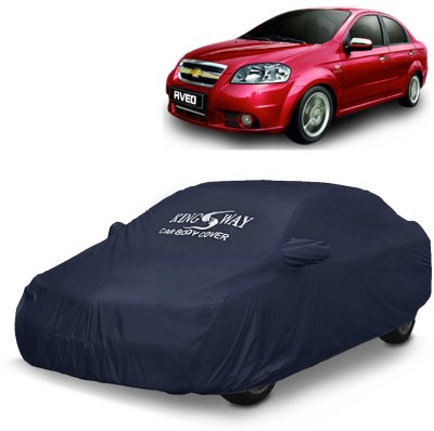 Kingsway Car Cover For Chevrolet Aveo (With Mirror Pockets)(Grey, For 2007, 2008, 2009, 2010, 2011, 2012 Models)