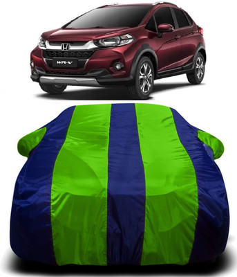 AXLOZ Car Cover For Honda WRV (With Mirror Pockets)(Multicolor)