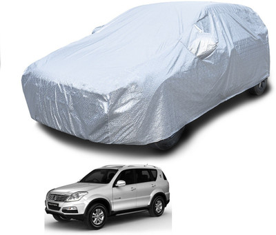 Euro Care Car Cover For SsangYong Rexton (With Mirror Pockets)(Silver)