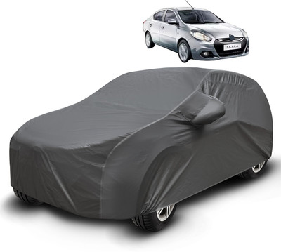MOCKHE Car Cover For Renault Scala (With Mirror Pockets)(Grey)