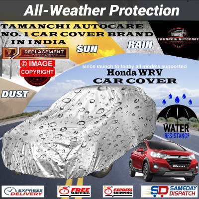 Tamanchi Autocare Car Cover For Honda WRV(Silver)