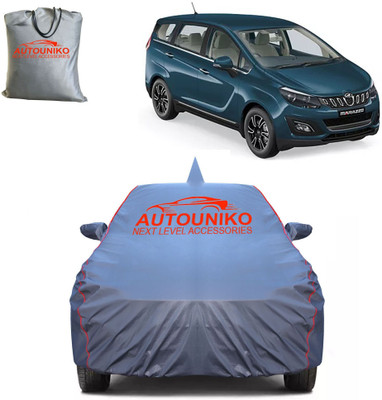 autouniko Car Cover For Mahindra Marazzo (With Mirror Pockets)(Grey)