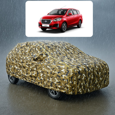 CODOKI Car Cover For Datsun GO Plus T Option (With Mirror Pockets)(Yellow)