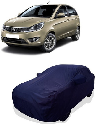 Tricway Car Cover For Tata Bolt Quadrajet XM Diesel (With Mirror Pockets)(Blue)