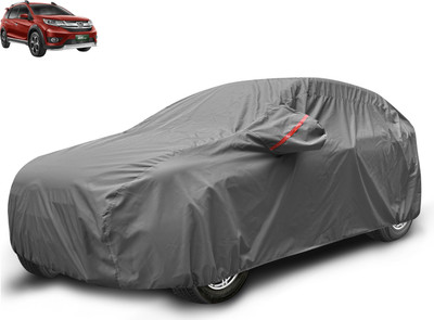 Caronix Car Cover For Honda BR-V (With Mirror Pockets)(Grey)