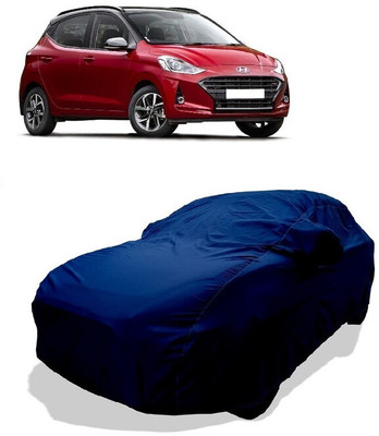 Coxtor Car Cover For Hyundai Grand i10 Nios AMT Sportz Petrol (With Mirror Pockets)(Green)