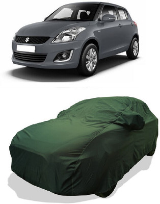 Coxtor Car Cover For Maruti Suzuki Swift LDI SP Limited Edition (With Mirror Pockets)(Green)