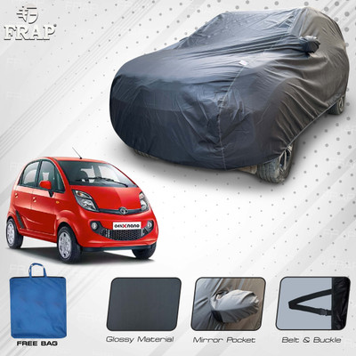 Frap Car Cover For Tata Nano, Nano Genx, Nano LX, Nano XE, Nano XT (With Mirror Pockets)(Grey)