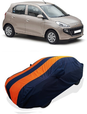 Coxtor Car Cover For Hyundai Santro Magna CNG (With Mirror Pockets)(Orange)