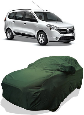 Coxtor Car Cover For Renault Lodgy 85PS RxE (With Mirror Pockets)(Green)