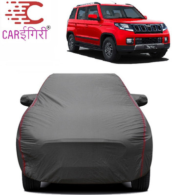 Carigiri Car Cover For Mahindra TUV300 (With Mirror Pockets)(Grey)