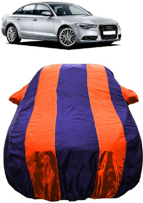 Wegather Car Cover For Audi A6 2.8 FSI (With Mirror Pockets)(Orange)